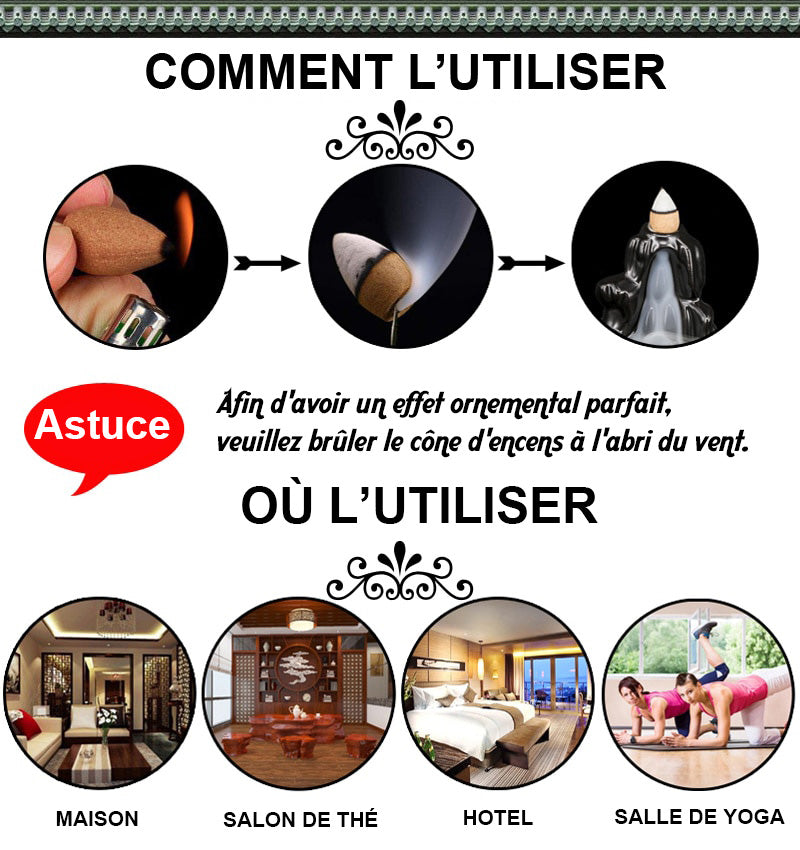 Cône d'encens en Vrac